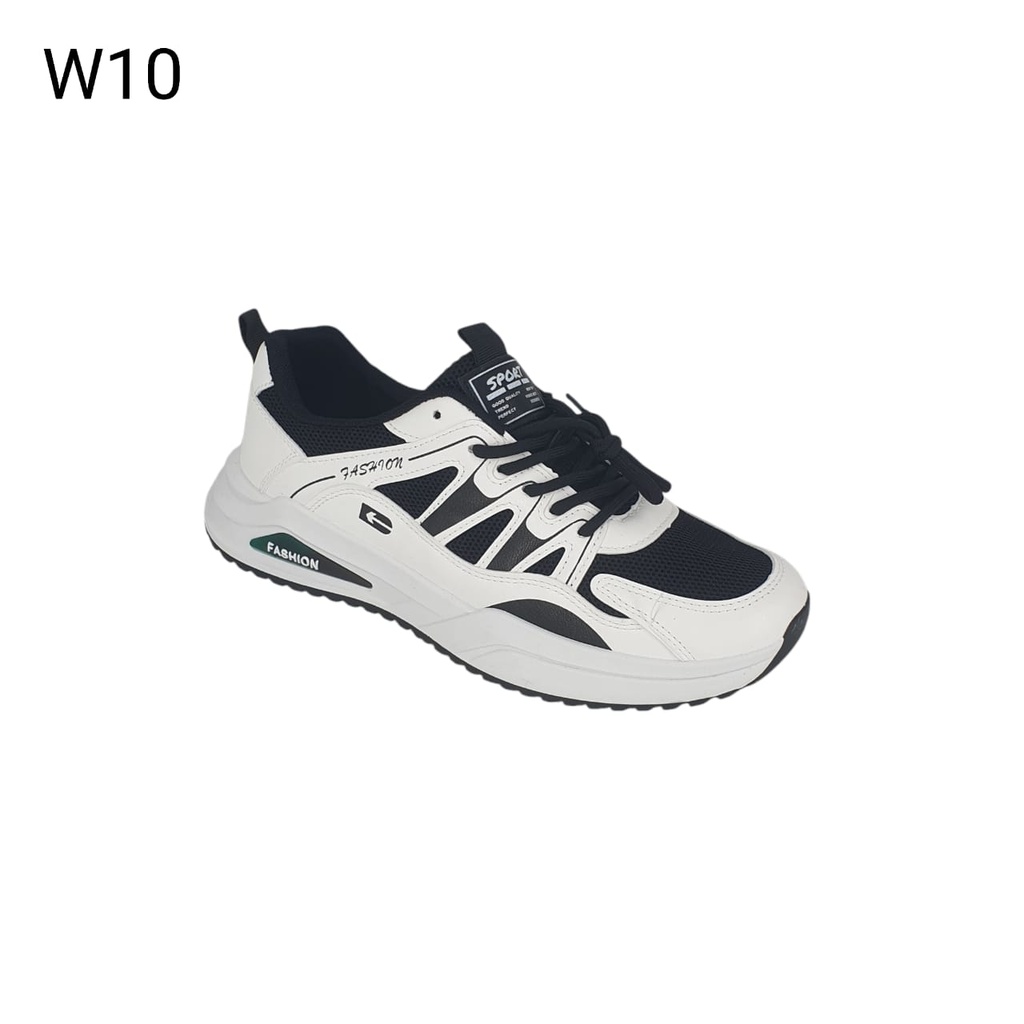 W10  سبورت 39-42اسود ابيض-كري اسودشد24 B2