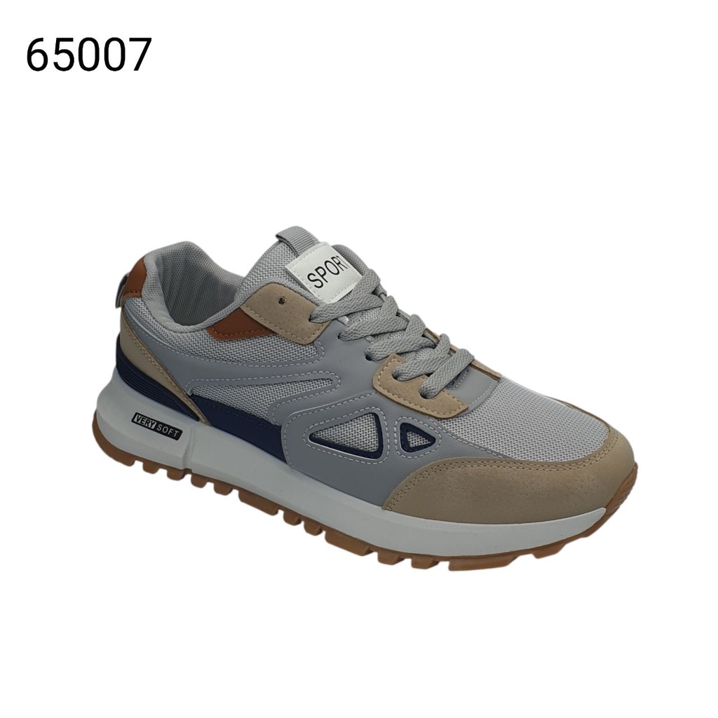 سبورت 65007   40-45 اسود كري-كاكي كاكي-اسود