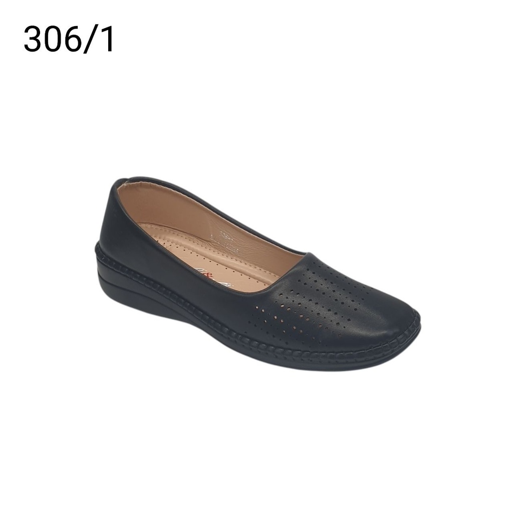 جزمة نسائي  306/1  اسود    38-43      E3