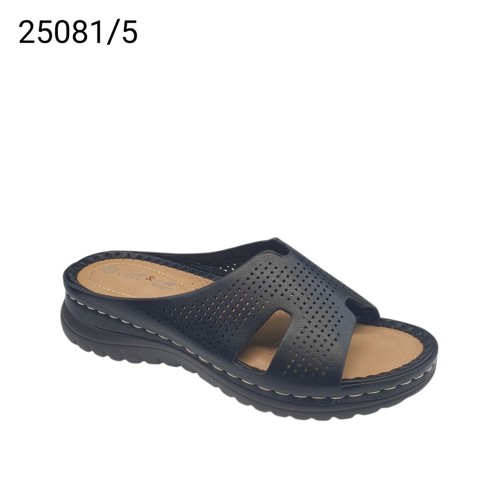 شبشب نسائي 25081/5   38-42 اسودB6