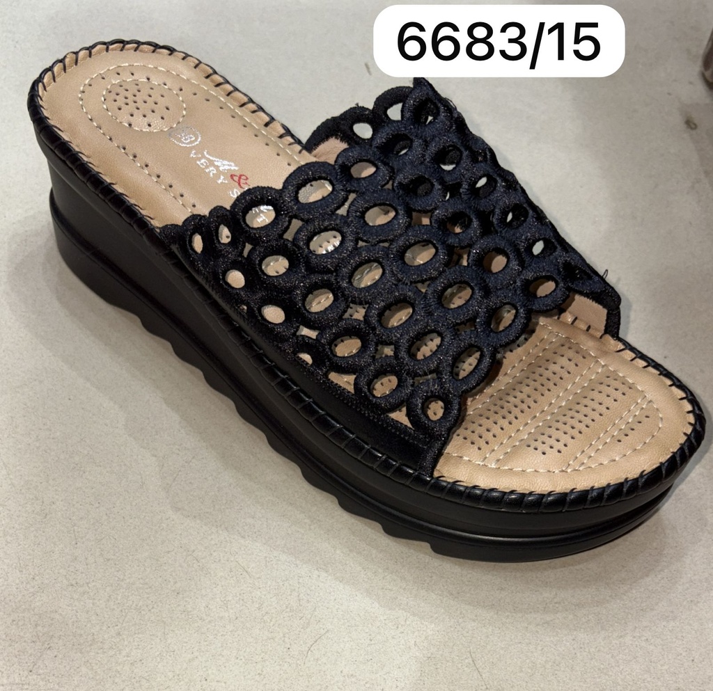 شبشب نسائي  6883/15  اسود    37-42  