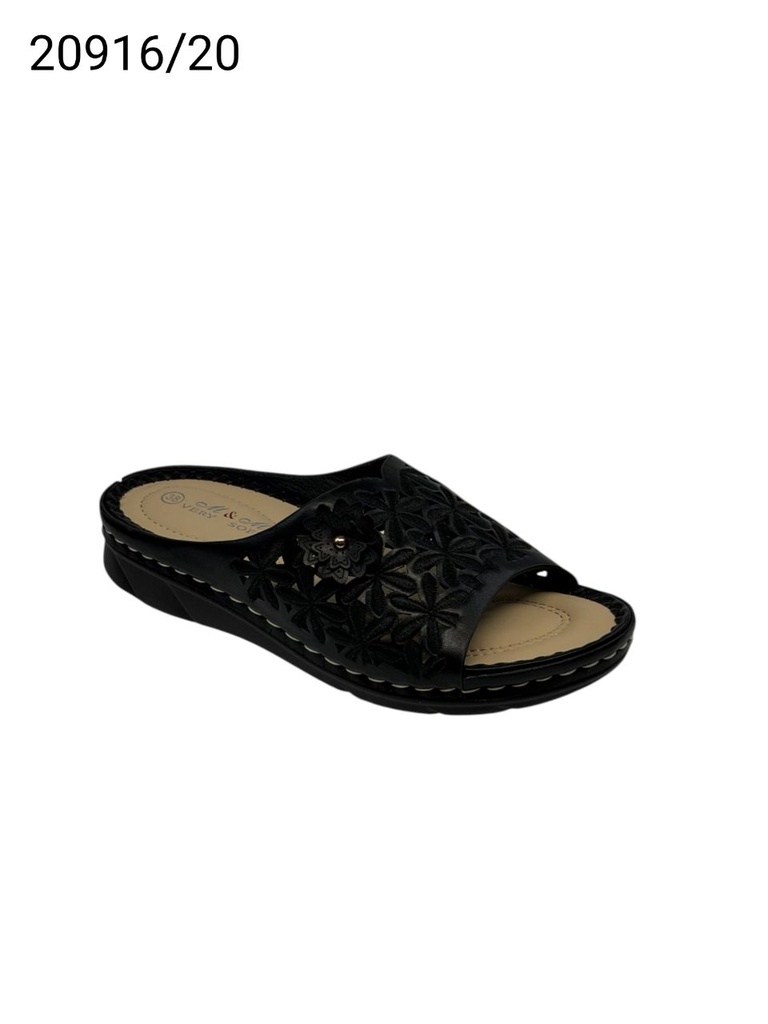 شبشب نسائي  20916/20  اسود  38-43 