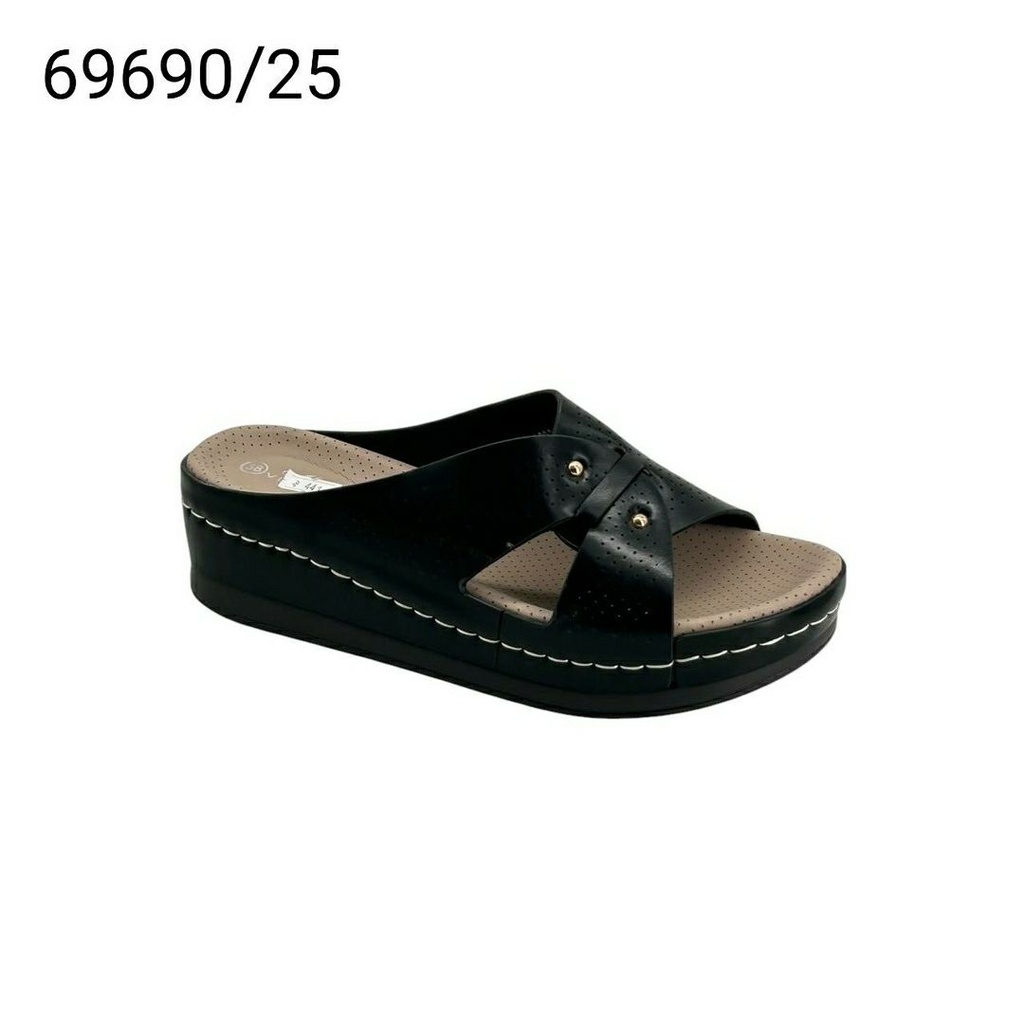 شبشب نسائي  69690/25  اسود    37-42      E3