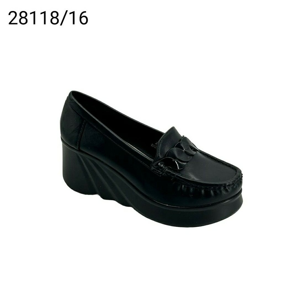 جزمة28118/16  اسود 36-41  E4*