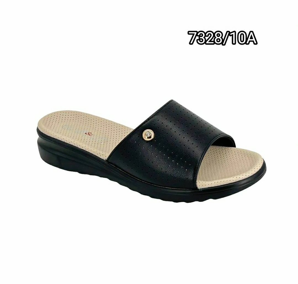 شبشب نسائي  7328/10A  اسود    38-43      A3