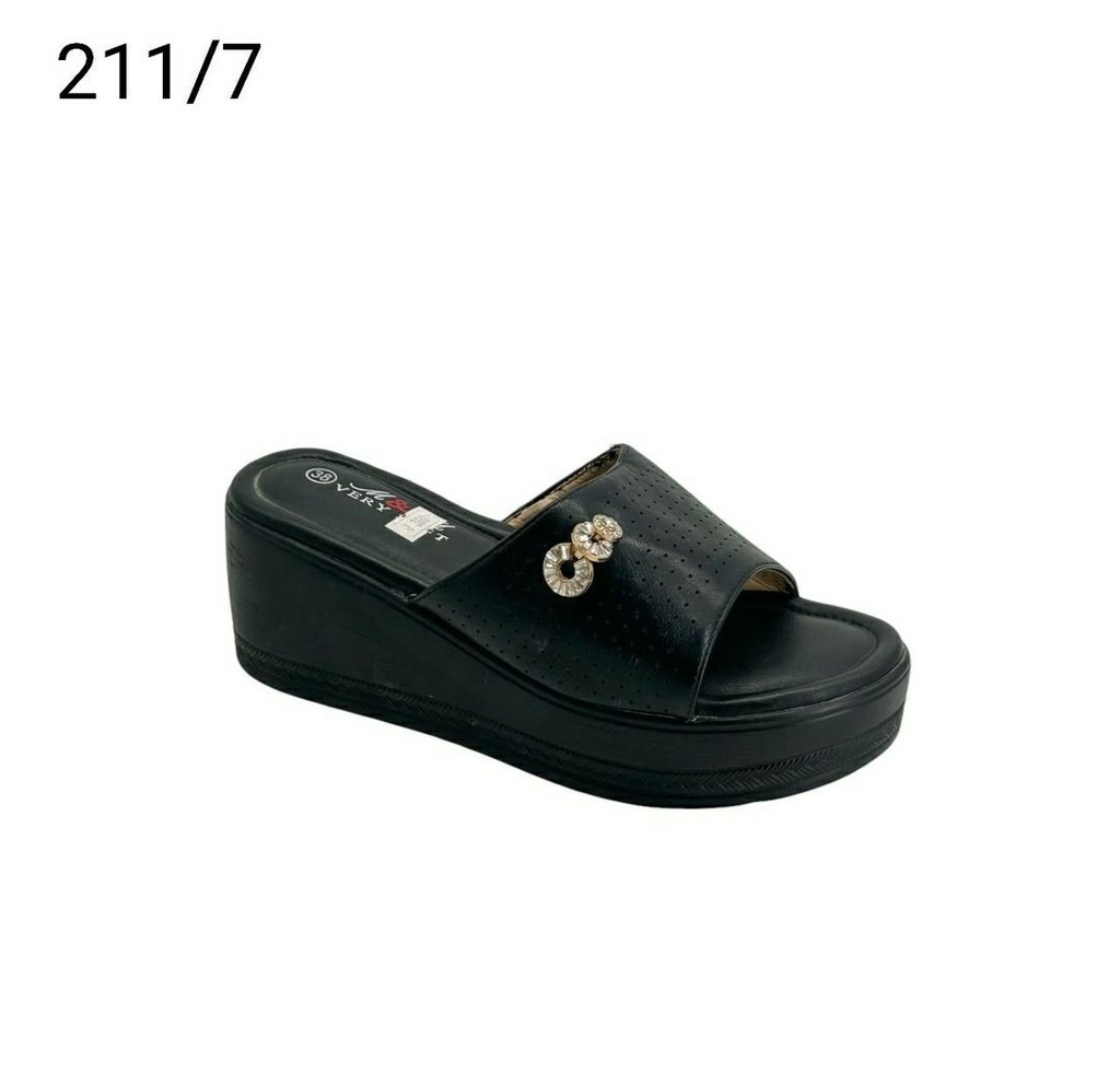 شبشب نسائي  211/7  اسود    37-41      A5