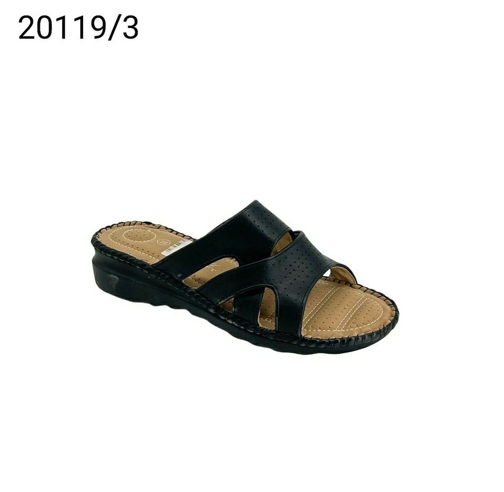 شبشب نسائي  20119/3  اسود    37-41      B3