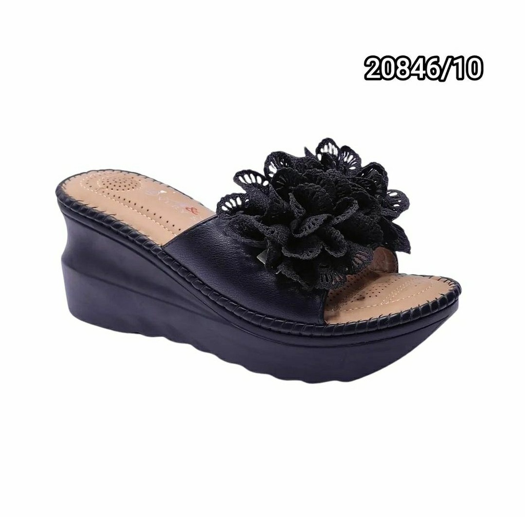 شبشب نسائي  20846/10  اسود    37-41      B6