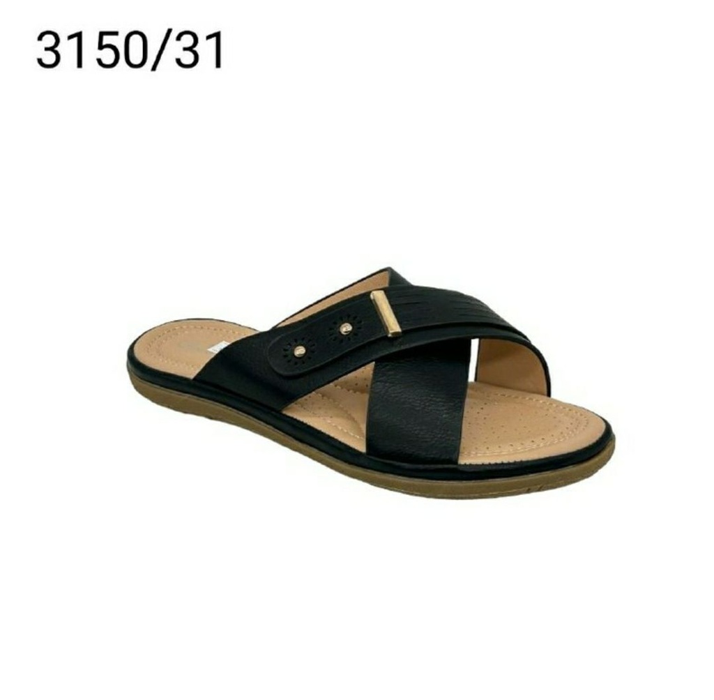 شبشب نسائي  3150/31  اسود    37-41      C3