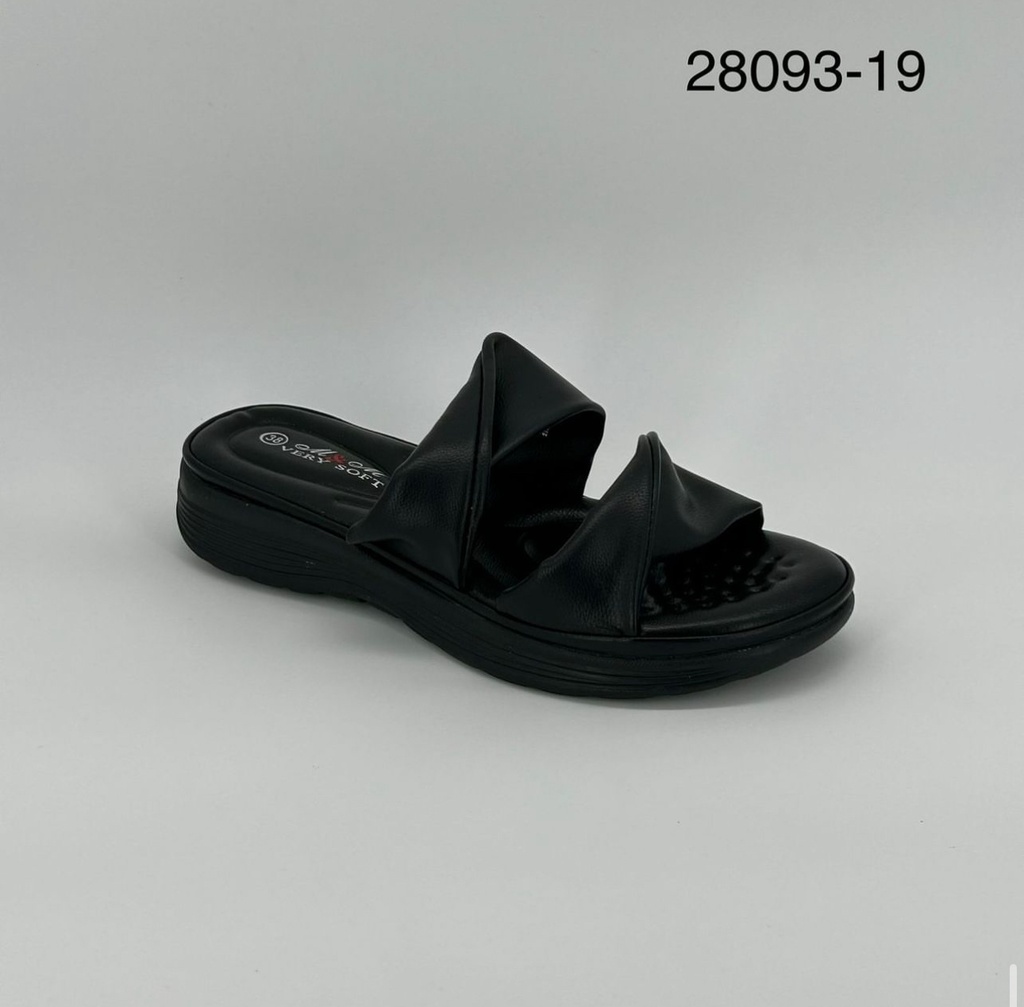 شبشب B28093/19 اسود 36-41   C4