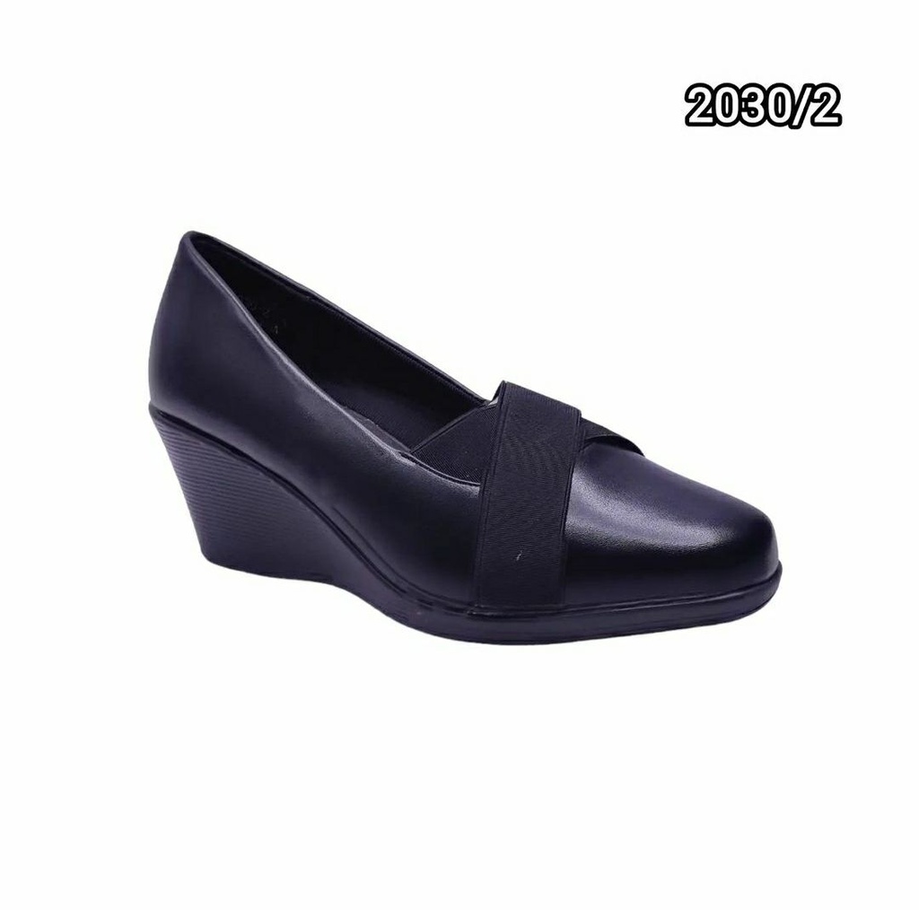 جزمة نسائي2030/2  اسود36-41   E4
