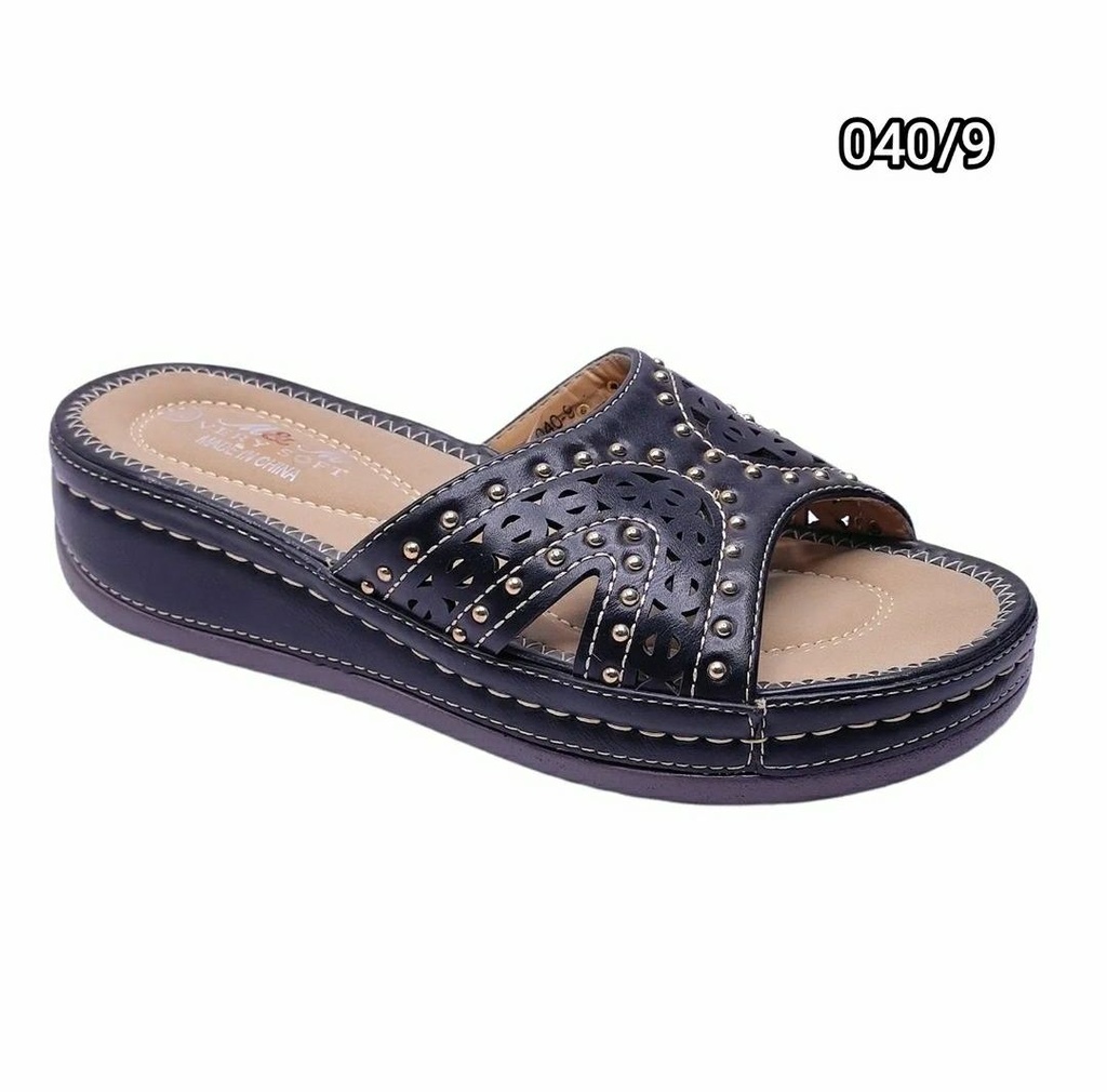 شبشب نسائي  040/9  اسود    37-42      D5