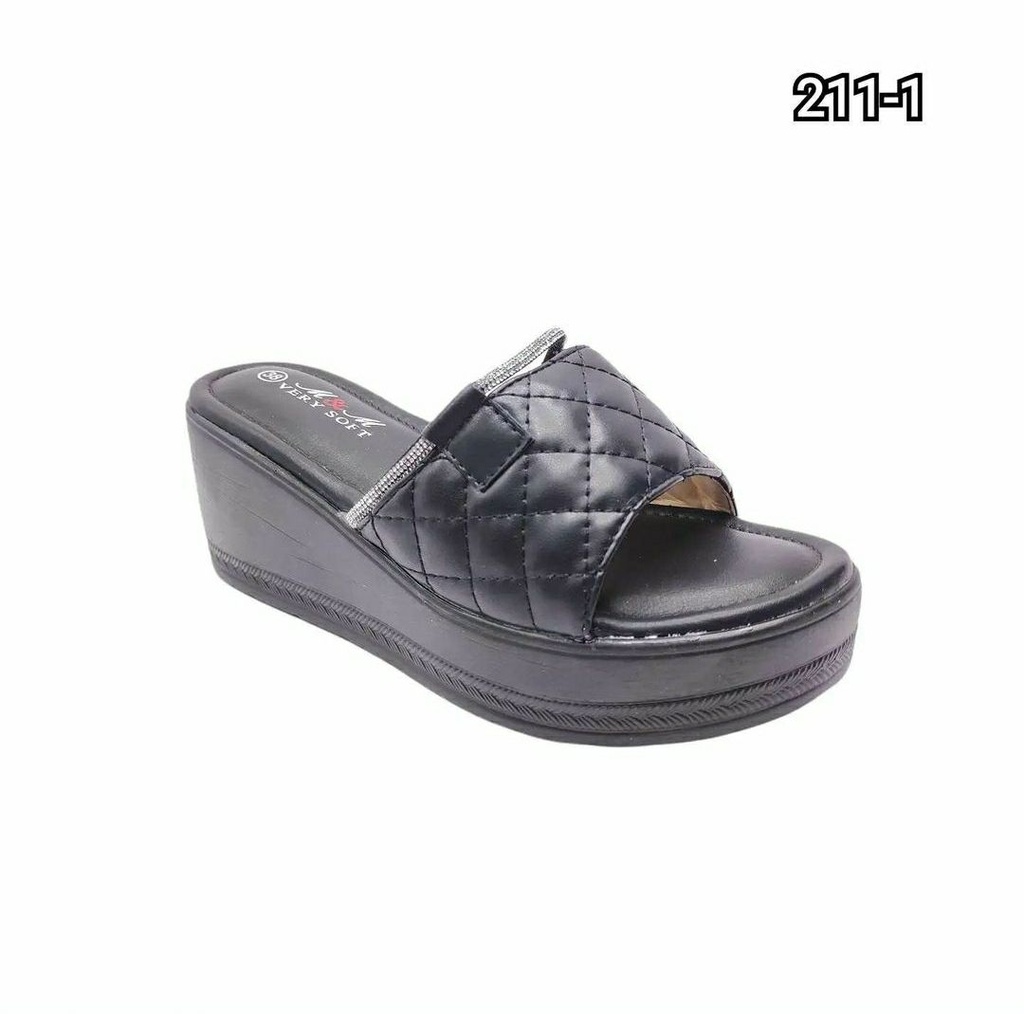 شبشب نسائي  211/1  اسود    37-41      D5