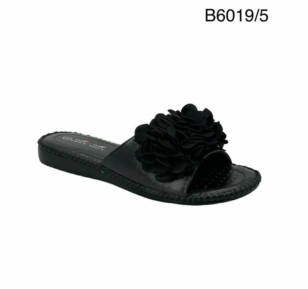 شبشب نسائي  B6019/5  اسود    38-43      D6