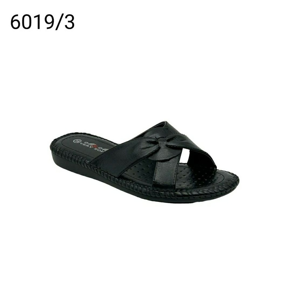 شبشب نسائي  B6019/3  اسود    38-43      E3