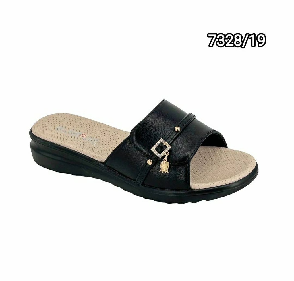 شبشب نسائي  7328/19  اسود    38-43      E4