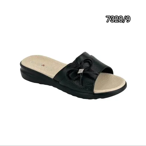 شبشب نسائي  7328/9C  اسود    38-43      E4