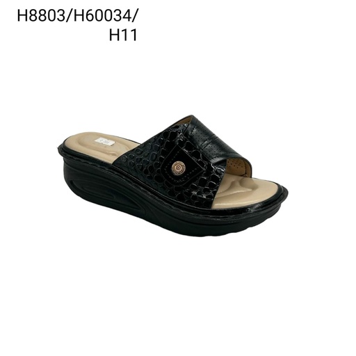 شبشب   H8803/H60034/H11  اسود37-41 F3