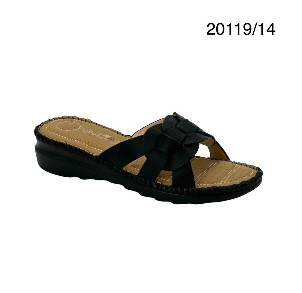 شبشب نسائي  20119/14  اسود    38-43      F6