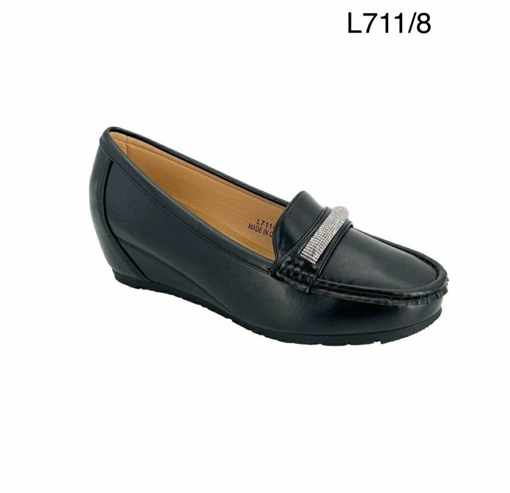 جزمة نسائي  L711/8  اسود    37-42      E3