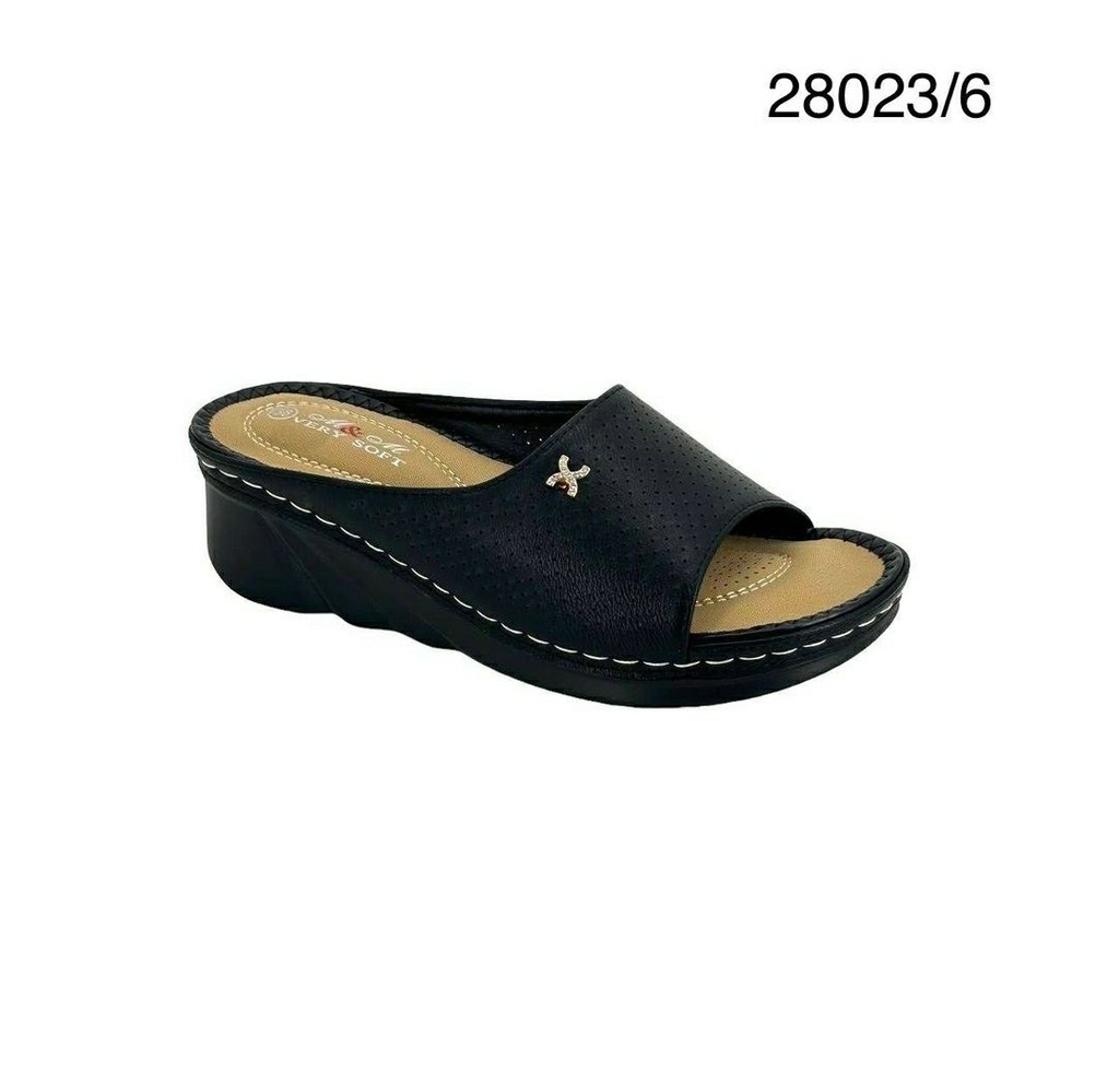 شبشب نسائي  28023/6  اسود    37-41      B5