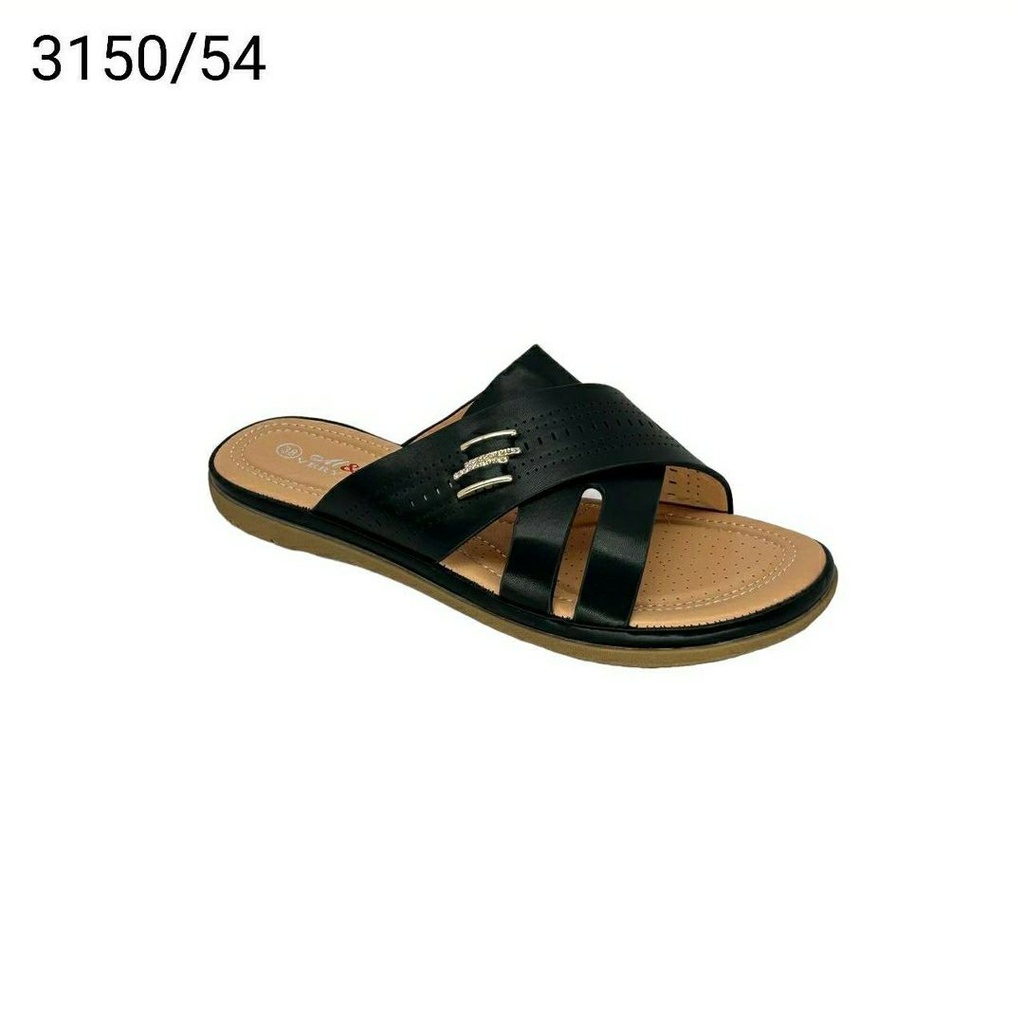 شبشب نسائي  3150/54  اسود    37-41      E4