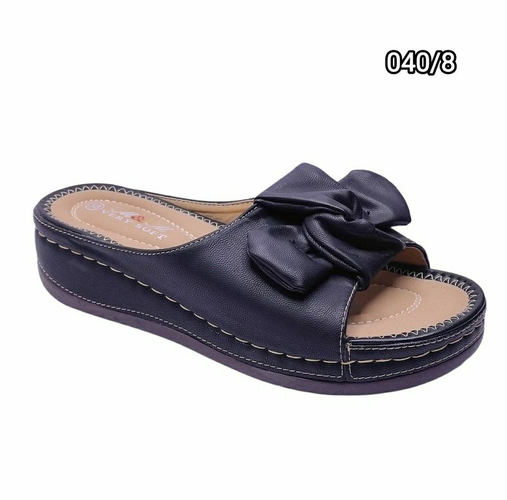 شبشب نسائي  040/8  اسود    37-43      A6