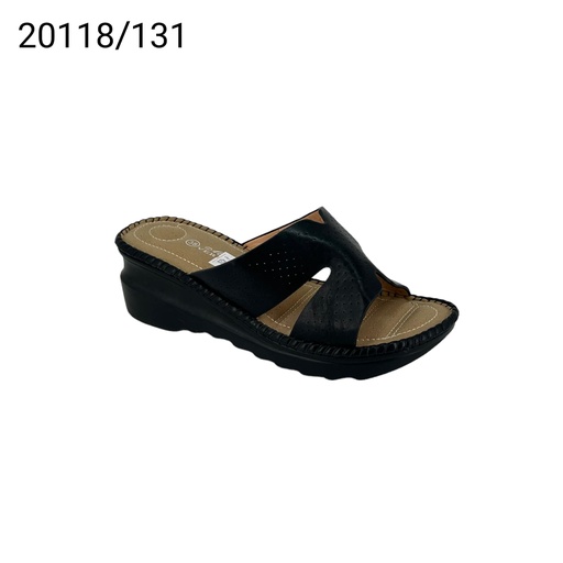 شبشب نسائي  20118/31  اسود    37-42      D4