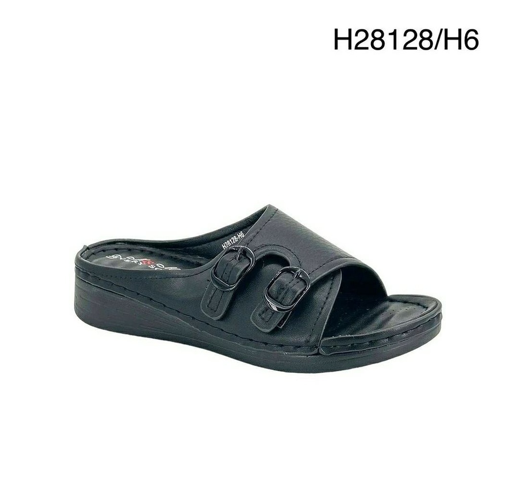 شبشب نسائي  H28128/H6  اسود    37-41      B5