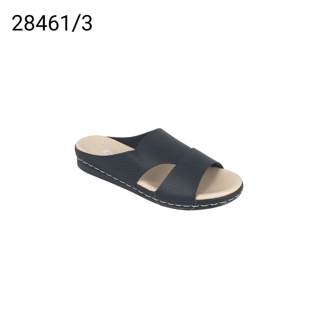 شبشب نسائي  28461/3  اسود    38-43      B6