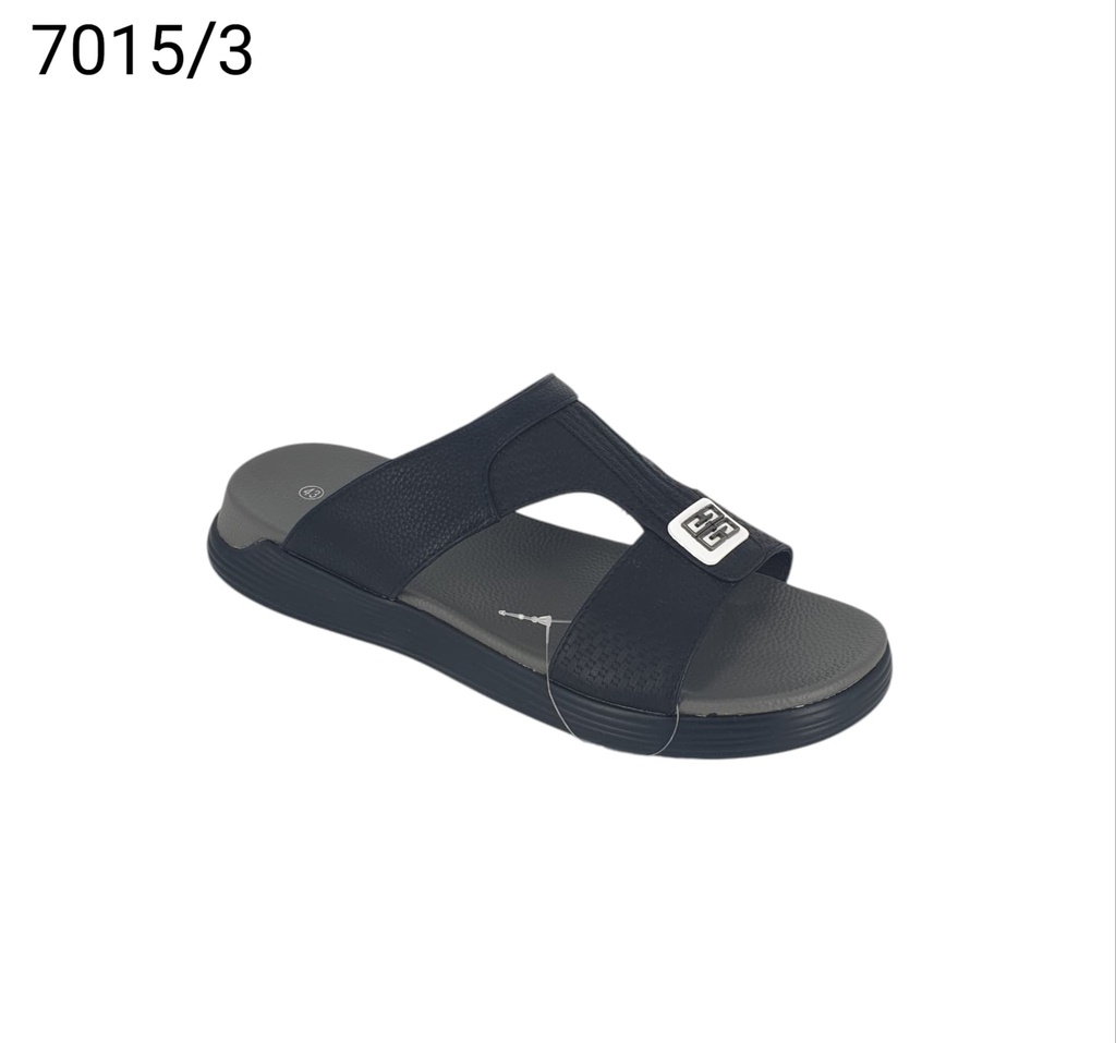 شبشب رجالي  7015/3  اسود    40-45      E6