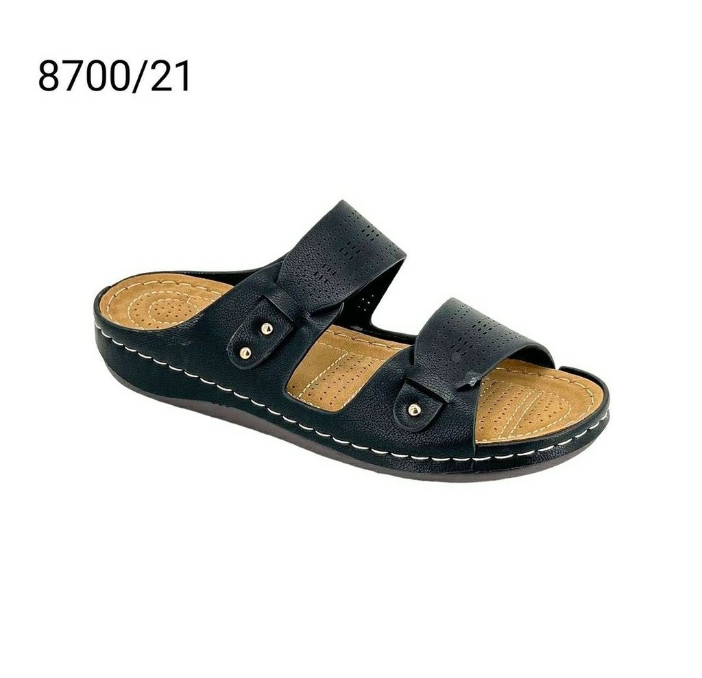 شبشب نسائي  8700/21  اسود    38-42      A3