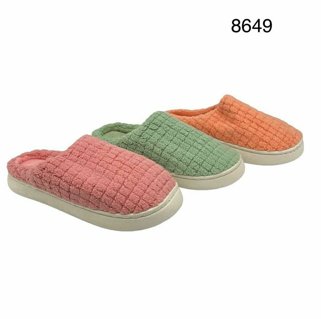 شبشب منزلي 8649ملون 37-45 شد80   F2