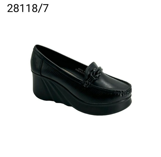 [28118/7] جزمة نسائي 28118/7  اسود  36-41   C6