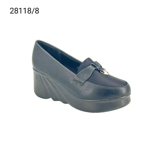 [28118/8] جزمة نسائي  28118/8  اسود    36-41      B5