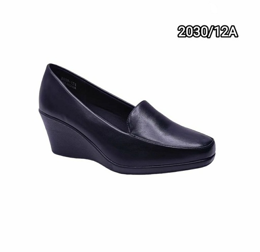 [2030/12A] جزمة نسائي  2030/12A  اسود    36-41      B6