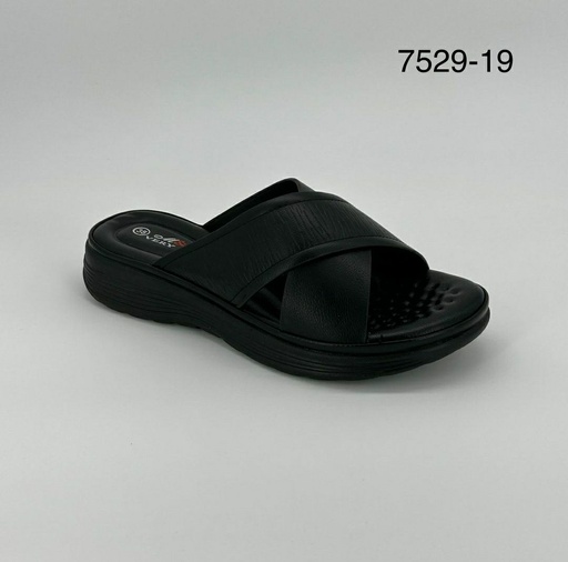 [7529/19] شبشب37-41   7529/19  اسود     D3