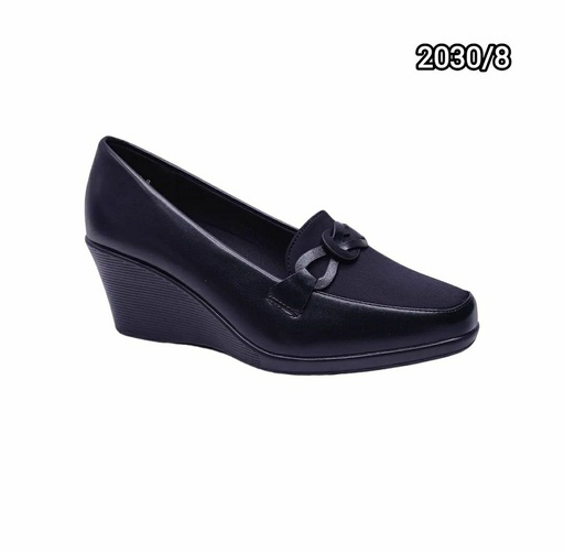 [2030/8] جزمة نسائي  2030/8  اسود    36-41      D6