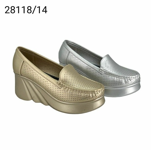[28118/14] جزمة نسائي  28118/14  فضي    37-41      E4