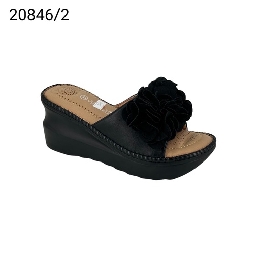 [20846/2] شبشب نسائي  20846/2  اسود    37-41      E5