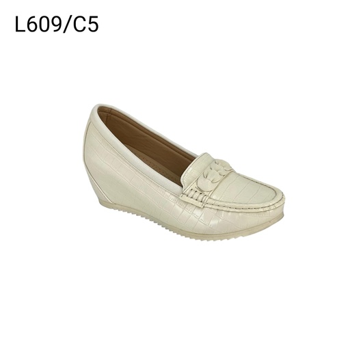 [L609/C5] جزمة   L609/C5  ابيض37-41  F6