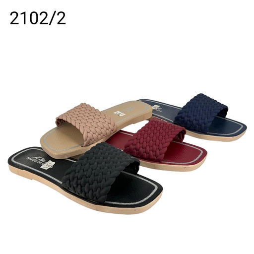 [2102/2] بلستك 2102/2ملون37-41  شد36  F2