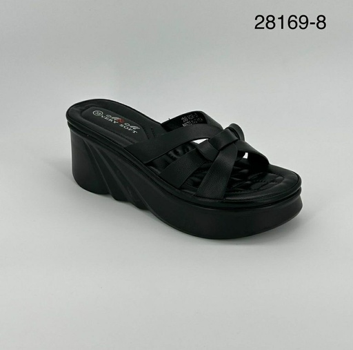 [28169/8] شبشب   28169/8  اسود37-41  F6