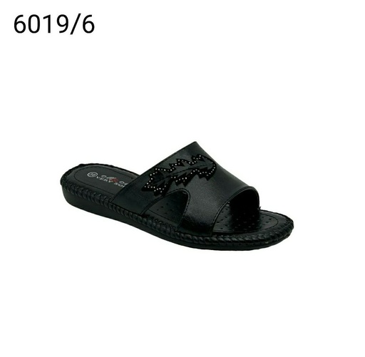 [6019/6] شبشب نسائي  6019/6  اسود    38-43      F6