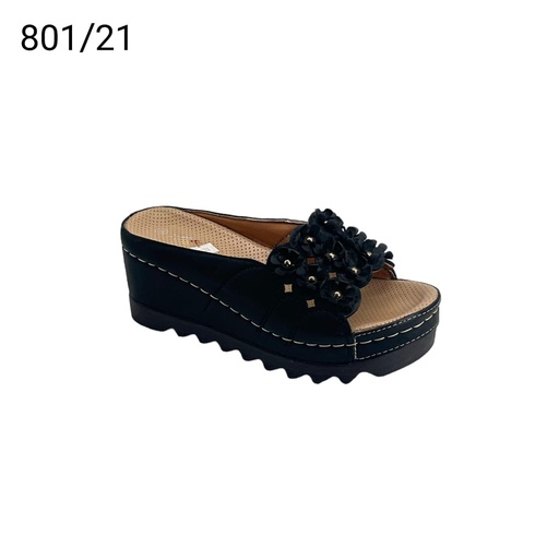 [801/21] شبشب  801/21  اسود 37-41  F4