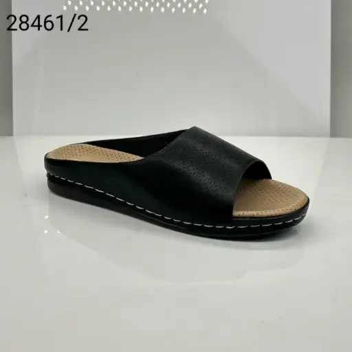[28461/2] شبشب نسائي  28461/2  اسود    38-43   C4