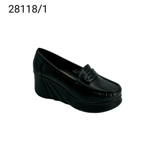 [28118/1] جزمة نسائي  28118/1  اسود    36-41      E3