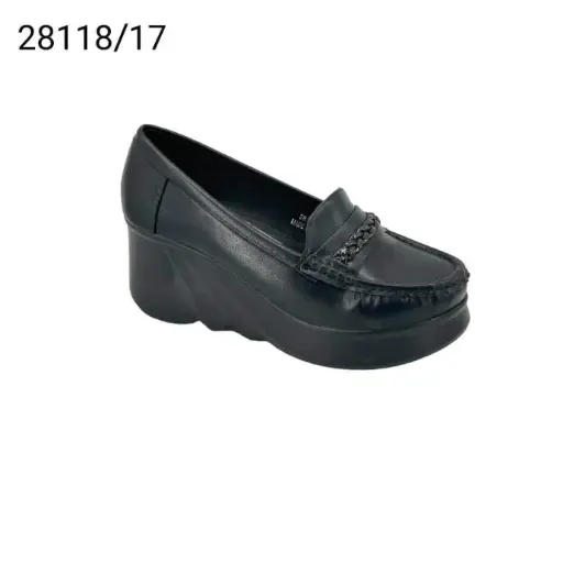 [28118/17] جزمة نسائي  28118/17  اسود    36-41      E3