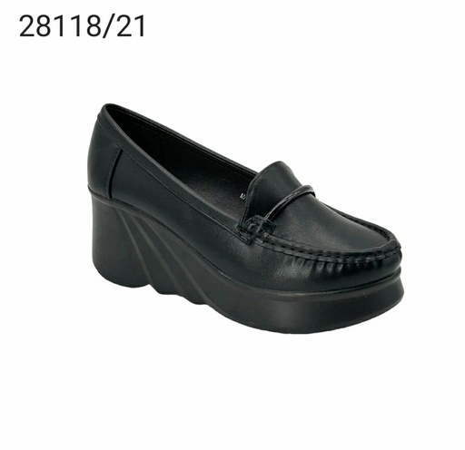 [28118/21] جزمة نسائي  28118/21  اسود    37-41      B3