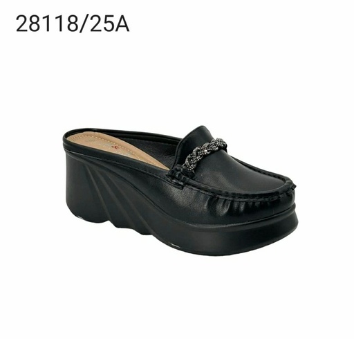 [28118/25A] سابو نسائي  28118/25A  اسود    37-41      B4